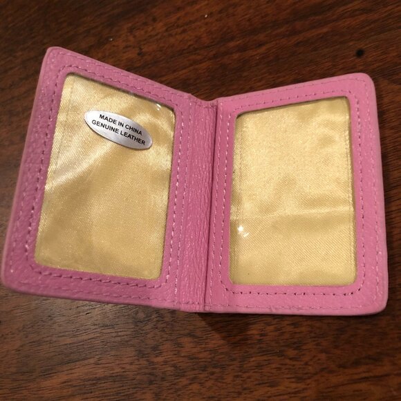 ROWALLAN Genuine Leather Pocket Bifold Frame - CHOOSE YOUR COLOR - Picture 6 of 7